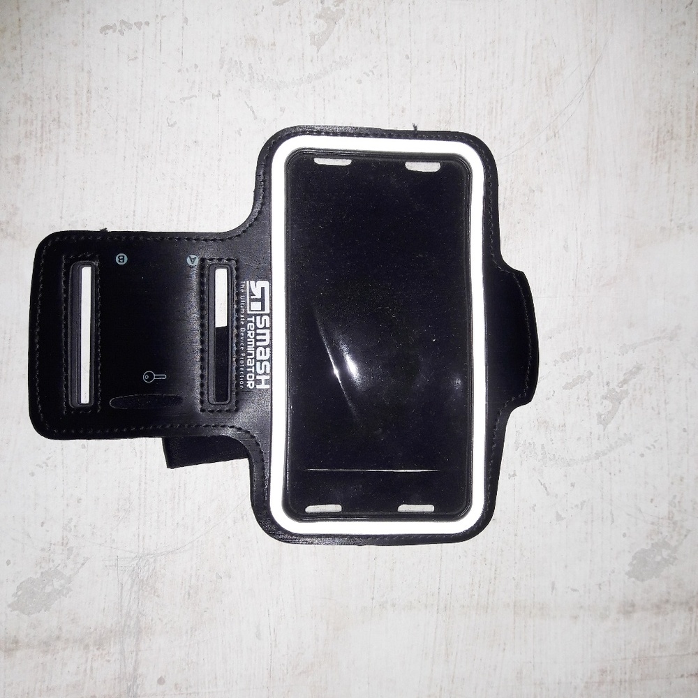 Iphone 6 Black Neoprene Arm Band Phone Case - Picture 3 of 3